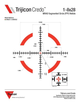 Прицел оптический TRIJICON Credo 1-8x28 (34 мм) illum. Red/Green MRAD Segmented Circle - изображение 3