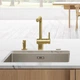 Cмеситель для кухни однорычажный FRANKE Atlas Neo золото нержавеющая сталь 115.0681.241 - изображение 2
