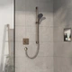 Внешняя часть смесителя без скрытой части HANSGROHE ShowerSelect Comfort E бронза латунь 155x155мм 15571140 - изображение 3