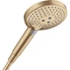 Душова лійка HANSGROHE Raindance Select S EcoSmart із кнопкою 125мм пластик бронза 26531140 - зображення 1