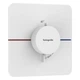 Внешняя часть смесителя без скрытой части HANSGROHE ShowerSelect Comfort Q белый латунь 155x155мм 15588700 - изображение 1