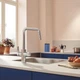 Змішувач для кухні із краном для фільтрованої води GROHE Blue Pure Start хром латунь 30596000 - зображення 3