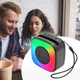 Беспроводная портативная колонка SPS LX-01 c RGB подсветкой и подставкой для телефона Black - изображение 5