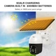 Камера відеоспостереження акумуляторна із сонячною панеллю tp8 v380 pro solar 4Gi with battery White - зображення 2