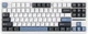 Бездротова ігрова механічна клавіатура Aula F87 PRO 2.4G Bluetooth з RGB White Blue - изображение 2