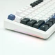 Бездротова ігрова механічна клавіатура Aula F87 PRO 2.4G Bluetooth з RGB White Blue - изображение 6