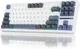 Бездротова ігрова механічна клавіатура Aula F87 PRO 2.4G Bluetooth з RGB White Blue - изображение 7