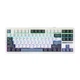 Бездротова ігрова механічна клавіатура Aula F87 PRO 2.4G Bluetooth з RGB White Blue - изображение 8