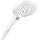 Душова лійка HANSGROHE Raindance Select S із кнопкою 125мм пластик біла 26014700 - зображення 1