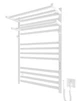 Полка для полотенец навесная профильная HF Sheffield 520x204 white mat Белая - изображение 4