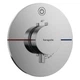 Зовнішня частина змішувача без прихованої частини HANSGROHE ShowerSelect Comfort S хром латунь 155мм 15553000 - зображення 1