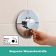 Зовнішня частина змішувача без прихованої частини HANSGROHE ShowerSelect Comfort S хром латунь 155мм 15553000 - зображення 6