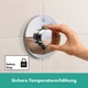 Зовнішня частина змішувача без прихованої частини HANSGROHE ShowerSelect Comfort S хром латунь 155мм 15553000 - зображення 7
