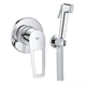 Смеситель для гигиенического душа GROHE BauLoop скрытого монтажа хром латунь 105x105мм UA11104202 - изображение 1