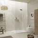 Зовнішня частина змішувача без прихованої частини HANSGROHE ShowerSelect Comfort E білий латунь 155x155мм 15572700 - зображення 4