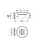 Мыльница настенная GROHE QuickFix Start Cube прямоугольная стекло черная 410962430 - изображение 3