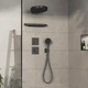 Переключатель потока HANSGROHE ShowerSelect Comfort E скрытого монтажа латунный графит 15573340 - изображение 3