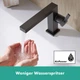 Змішувач для умивальника з джойстиком HANSGROHE Tecturis E CoolStart EcoSmart+ чорний латунь 73021670 - зображення 4