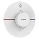 Внешняя часть смесителя без скрытой части HANSGROHE ShowerSelect Comfort S белый латунь 155мм 15553700 - изображение 1