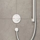 Внешняя часть смесителя без скрытой части HANSGROHE ShowerSelect Comfort S белый латунь 155мм 15553700 - изображение 2