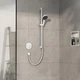 Внешняя часть смесителя без скрытой части HANSGROHE ShowerSelect Comfort S белый латунь 155мм 15553700 - изображение 3