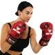 Перчатки боксерские на липучке Mike Tyson SP-Sport 8448 размер 14 унций Red-Black - изображение 6