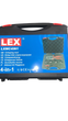 Кліщі-кримпер для роз'ємів - матриці + кейс Lex LXMC4IN1 - зображення 7