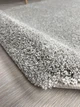 Пухнастий килим Super Softness 1.6х2.3 м. овал сірий 2144\F404 - зображення 7