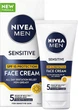 Чоловічий крем для догляду за чутливою шкірою обличчя - NIVEA MEN Sensitive Facial Cream SPF15 75ml. - зображення 1