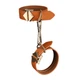 Наручники для рук/щиколоток LOCKINK Wristcuffs/Anklecuffs Brown Set Коричневі One Size - зображення 8