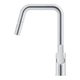 Cмеситель для кухни с выдвижной лейкой GROHE Eurosmart хром латунь 30619000 - изображение 7