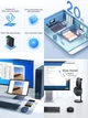 Адаптер Baseus BA07 Bluetooth 5.3 USB блютуз приемник и передатчик Wireless adapter сетевая карта в ЮСБ для ПК компьютера и ноутбука басеус ресивер для музыки - изображение 7