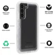 Чохол протиударний з кліпсою Pelican Voyager для Samsung Galaxy S22 (S901) Clear Прозорий PP048124 - зображення 14