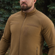 Куртка M-Tac Combat Fleece Polartec Jacket Coyote Brown S/L - изображение 8