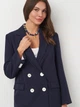 Куртка женская Zara 2505/521 XS Темно-синяя (02505521401018) - изображение 4