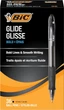 Набор шариковых ручек 36 шт. автоматических BIC Atlantis Velocity Glide Bold 1,6 мм Черная (VLGB361-BLK) - изображение 1