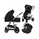 Коляска Lionelo 3 в 1 Amber 3 Silver ) (m440420) - зображення 1