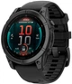 Смарт-часы Garmin Fenix E 47mm AMOLED Slate Gray Steel with Black Silicone Band (010-03025-03/01) - изображение 1