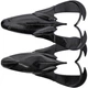 Силікон Keitech Noisy Flapper 3.5" (5 шт/уп) к:001 black - изображение 1