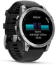 Смарт-часы Garmin Fenix E 47mm AMOLED Stainless Steel with Black Silicone Band (010-03025-02/00) - изображение 2