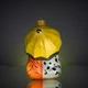 Ялинкова іграшка Rizdviani Istorii Вусаті друзі 12,5 см (4820001044966) - зображення 4