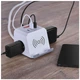 Мережевий подовжувач Emos P0222CQ 2 м 2 розетки з 2xUSB-A+1 x USB-C+Qi з бездротовою зарядкою - зображення 12