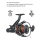 Котушка Brain Apex Double Baitrunner 4000 6+1BB - изображение 8