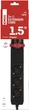Мережевий подовжувач Emos P1321PD 3 розетки 1.5 м 2xUSB-A + 1xUSB-C FAST CHARGE 20W з кріпленням до столу - зображення 4