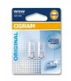 Вказівна лампа розжарювання OSRAM 2825-02B W5W 12V W2.1X9.5D 10X2 Blister - зображення 1