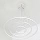 Керована світлодіодна люстра LATTE 75W 3R-ON/OFF-600x1100-WHITE/WHITE-220-IP20 - зображення 4