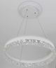 Керована світлодіодна люстра STELLA ICE 80W R-APP-500x1200-WHITE/CLEAR-220-IP20 - зображення 2