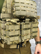 Плитоноска Cordura із системою MOLLE та регульованими лямками Піксель - зображення 5