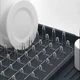 Сушилка для посуды раздвижная extend серая (85040) - изображение 3