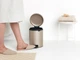 Бак для мусора Pedal Bin Newicon Brabantia, 5 л, шампань (304422) - изображение 3